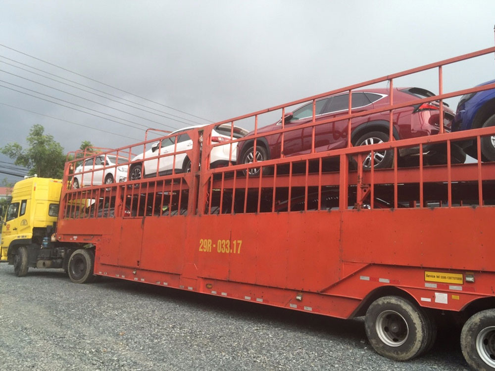 Vận chuyển xe hơi bắc trung nam